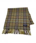 Burberry'sバーバリーズ）の古着「カシミヤマフラー」｜ブラウン