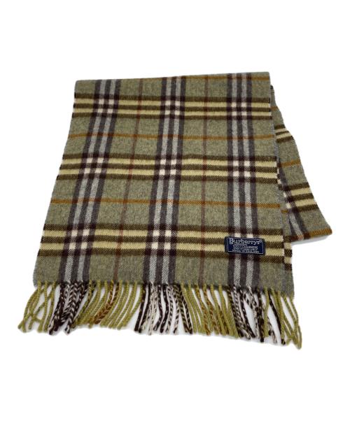Burberry's（バーバリーズ）Burberry's (バーバリーズ) カシミヤマフラー ブラウンの古着・服飾アイテム