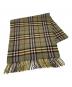 Burberry's (バーバリーズ) カシミヤマフラー ブラウン：7000円