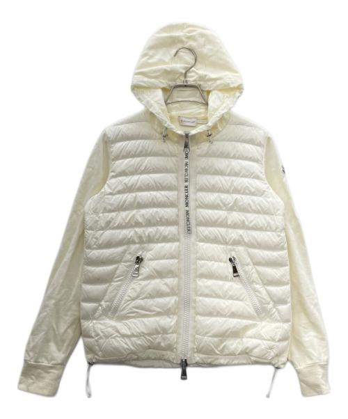 MONCLER（モンクレール）MONCLER (モンクレール) maglia cardigan ホワイト サイズ:XSの古着・服飾アイテム
