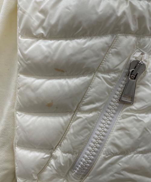 MONCLER（モンクレール）MONCLER (モンクレール) maglia cardigan ホワイト サイズ:XSの古着・服飾アイテム