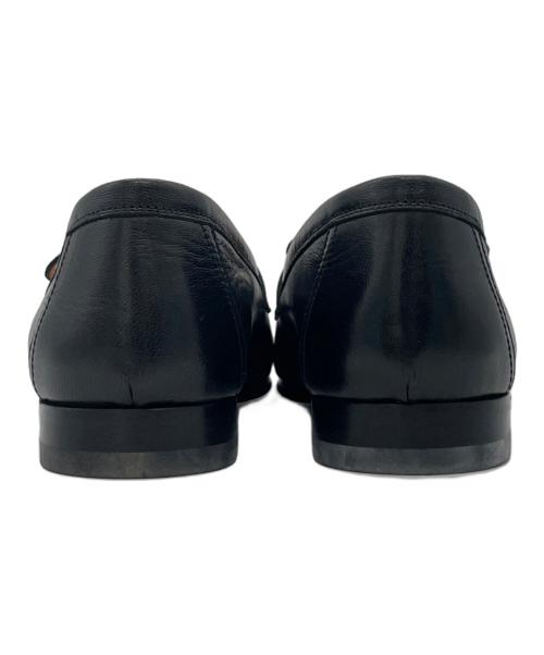 HERMES（エルメス）HERMES (エルメス) モカシンパリ・ローファー ブラック サイズ:UK3の古着・服飾アイテム