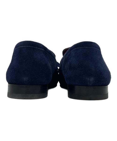 HERMES（エルメス）HERMES (エルメス) カシン・ロワイヤル スエードローファー ネイビー サイズ:37の古着・服飾アイテム