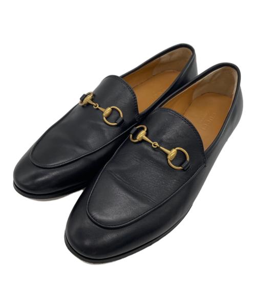 GUCCI（グッチ）GUCCI (グッチ) ホースビットローファー ブラック サイズ:UK3の古着・服飾アイテム