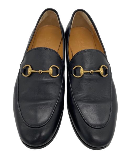 GUCCI（グッチ）GUCCI (グッチ) ホースビットローファー ブラック サイズ:UK3の古着・服飾アイテム