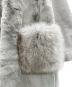 中古・古着 Vesgioia (ベスジョーヤ) ファーコート グレー サイズ:FREE：10000円