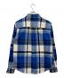 A BATHING APE (ア ベイシング エイプ) CHECK RELAXED FIT SHIRT ブルー サイズ:S：17000円