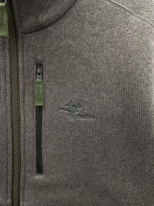 FOX FIRE（フォックスファイヤー）FOX FIRE (フォックスファイヤー) ニットフリースジャケット グリーン サイズ:Ｍの古着・服飾アイテム