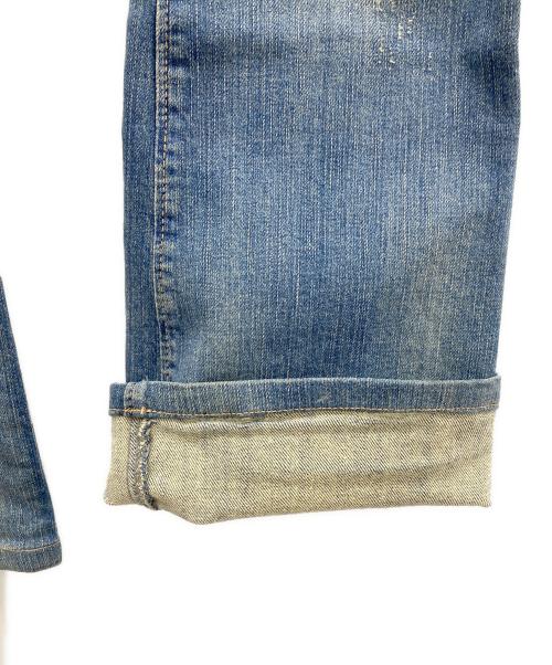 Hysteric Glamour（ヒステリックグラマー）Hysteric Glamour (ヒステリックグラマー) Y2Kデニムパンツ ブルー サイズ:XSの古着・服飾アイテム