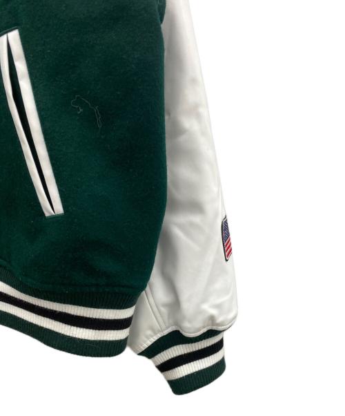 X-LARGE（エクストララージ）X-LARGE (エクストララージ) OGロゴバーシティジャケット グリーン サイズ:XLの古着・服飾アイテム