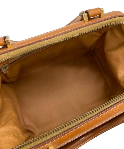 CELINE（セリーヌ）CELINE (セリーヌ) ミニハンドバッグ ブラウンの古着・服飾アイテム