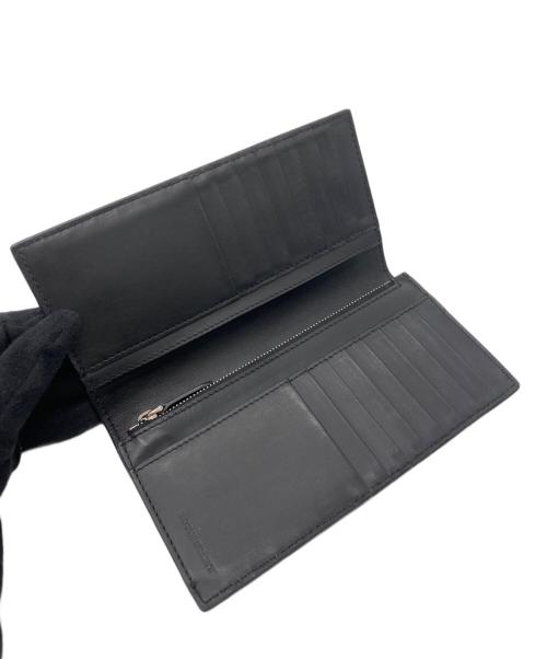 BURBERRY（バーバリー）BURBERRY (バーバリー) 長財布 ブラック×ブラウンの古着・服飾アイテム