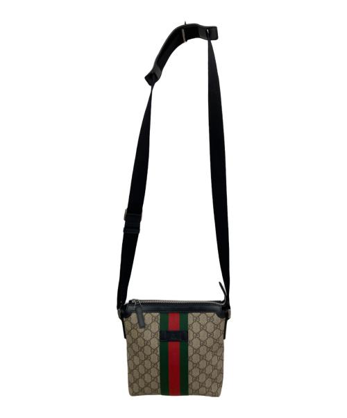 GUCCI（グッチ）GUCCI (グッチ) GGスプリームショルダーバッグ ベージュの古着・服飾アイテム