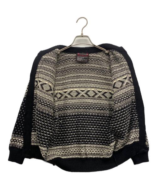norwool（ノーウール）NORWOOL (ノーウール) 80‘S古着カーディガン ブラック サイズ:10/12の古着・服飾アイテム