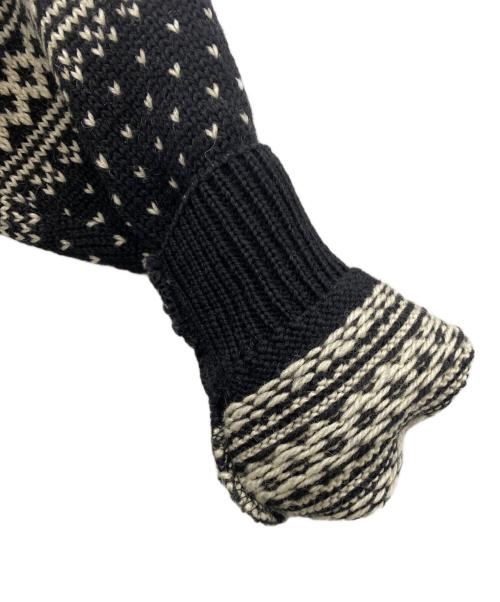 norwool（ノーウール）NORWOOL (ノーウール) 80‘S古着カーディガン ブラック サイズ:10/12の古着・服飾アイテム