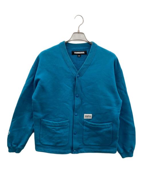 NEIGHBORHOOD（ネイバーフッド）NEIGHBORHOOD (ネイバーフッド) 厚手カーディガン ブルー サイズ:Sの古着・服飾アイテム