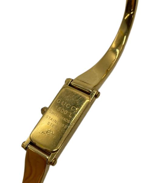 GUCCI（グッチ）GUCCI (グッチ) リストウォッチ ブラックの古着・服飾アイテム