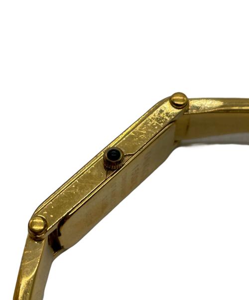 GUCCI（グッチ）GUCCI (グッチ) リストウォッチ ブラックの古着・服飾アイテム