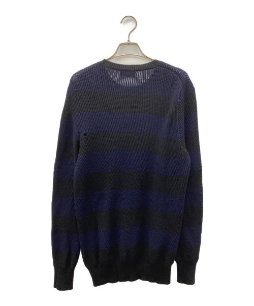 maison kitsune（メゾンキツネ）maison kitsune (メゾンキツネ) ニット ネイビー サイズ:Ｍの古着・服飾アイテム