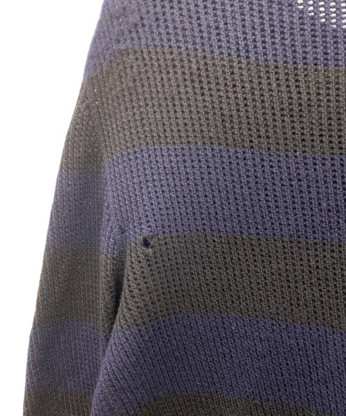 maison kitsune（メゾンキツネ）maison kitsune (メゾンキツネ) ニット ネイビー サイズ:Ｍの古着・服飾アイテム