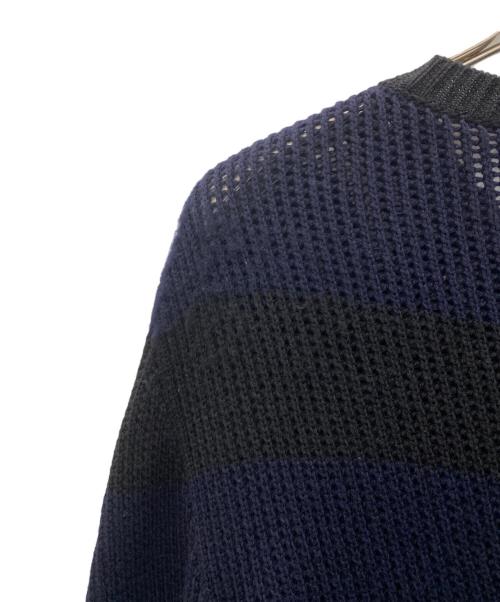 maison kitsune（メゾンキツネ）maison kitsune (メゾンキツネ) ニット ネイビー サイズ:Ｍの古着・服飾アイテム