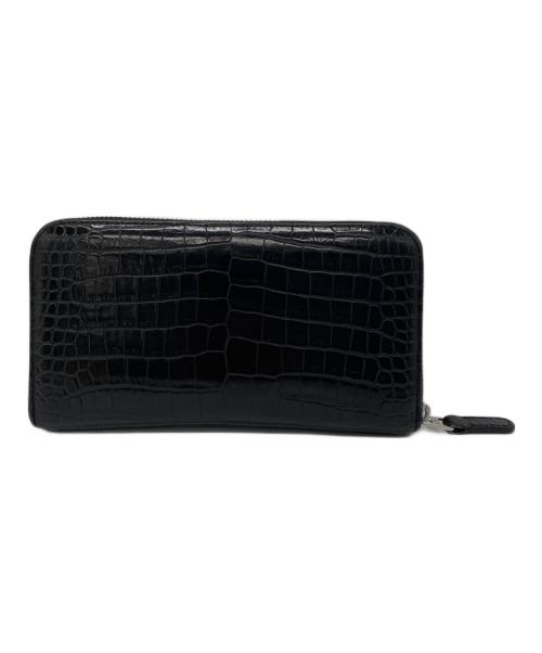 その他ブランド（ソノタブランド）その他ブランド (ソノタブランド) 長財布 ブラックの古着・服飾アイテム