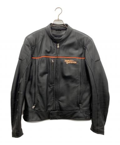専用Harley-Davidson シングルライダースジャケット Lサイズ中古品 中古・古着通販】HARLEY-DAVIDSON (ハーレーダビッドソン) シングル