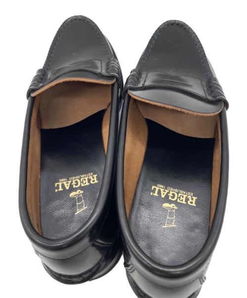 REGAL（リーガル）REGAL (リーガル) ローファー ブラック サイズ:24cmの古着・服飾アイテム