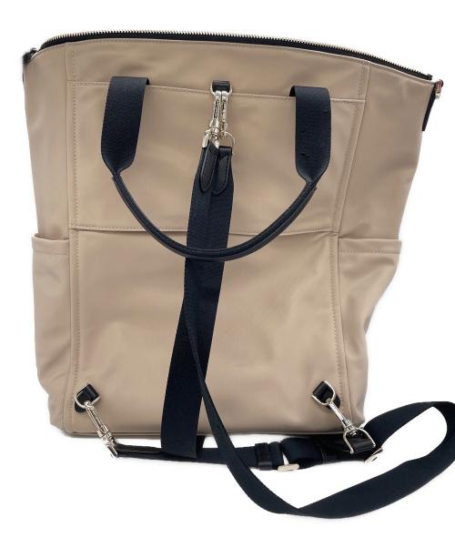 Kate Spade（ケイトスペード）Kate Spade (ケイトスペード) 2wayリュック ベージュの古着・服飾アイテム