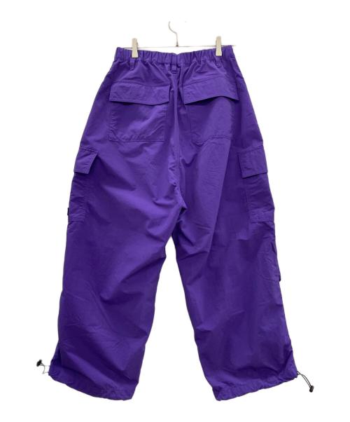 A'gem（エージェム）A'gem (エージェム) ナイロンカーゴパンツ パープル サイズ:FREEの古着・服飾アイテム