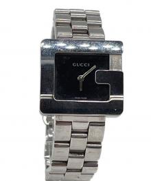 GUCCI（グッチ）の古着「スクウェア型 腕時計」｜ブラック