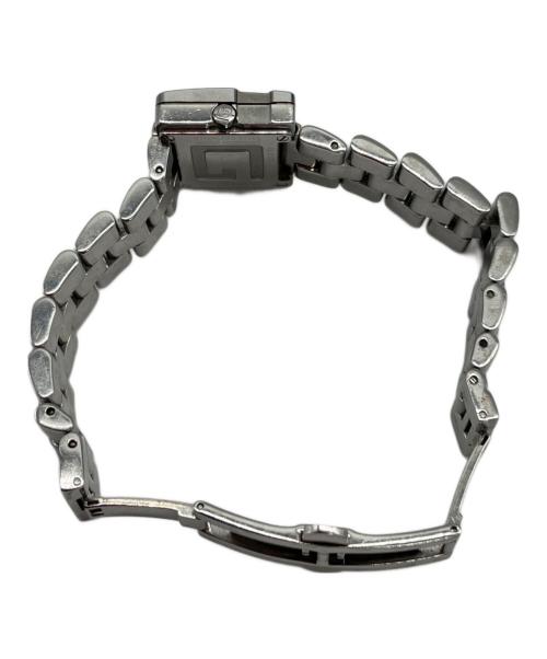 GUCCI（グッチ）GUCCI (グッチ) スクウェア型 腕時計 ブラックの古着・服飾アイテム