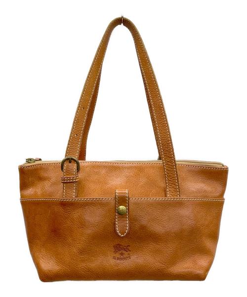IL BISONTE（イル ビゾンテ）IL BISONTE (イル ビゾンテ) ハンドバッグ ブラウンの古着・服飾アイテム