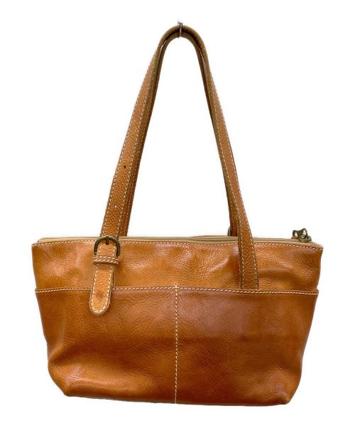 IL BISONTE（イル ビゾンテ）IL BISONTE (イル ビゾンテ) ハンドバッグ ブラウンの古着・服飾アイテム