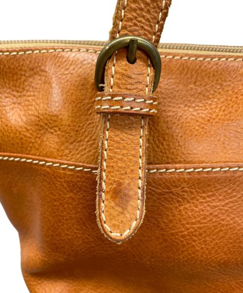 IL BISONTE（イル ビゾンテ）IL BISONTE (イル ビゾンテ) ハンドバッグ ブラウンの古着・服飾アイテム