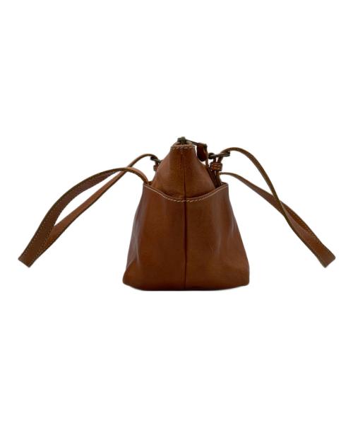 IL BISONTE（イル ビゾンテ）IL BISONTE (イル ビゾンテ) ハンドバッグ ブラウンの古着・服飾アイテム