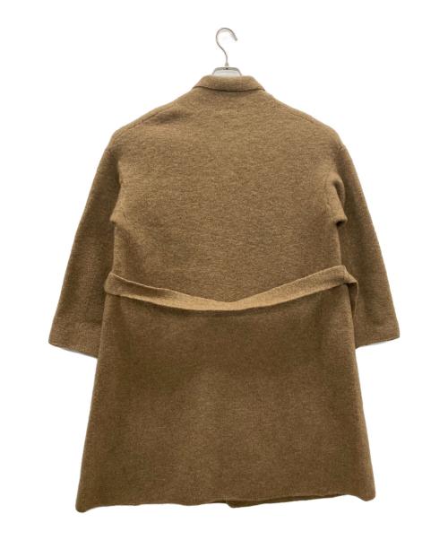 45R（フォーティファイブ・アール）45R (フォーティファイブ・アール) ウールコート ブラウンの古着・服飾アイテム