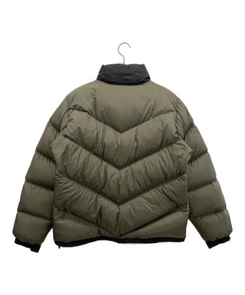 THE NORTH FACE（ザ ノース フェイス）THE NORTH FACE (ザ ノース フェイス) ASCENT JACKET ブラック×ダークグリーン サイズ:Lの古着・服飾アイテム