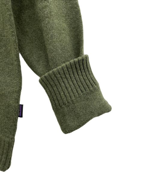Patagonia（パタゴニア）Patagonia (パタゴニア) リサイクル・ウールブレンド・セーター ダークグリーン サイズ:M 未使用品の古着・服飾アイテム