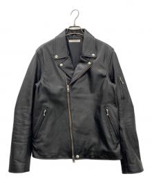 JOURNAL STANDARD（ジャーナルスタンダード）の古着「レザージャケット」｜ブラック
