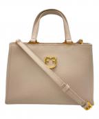 FURLAフルラ）の古着「ハンドバッグ」｜ベージュ