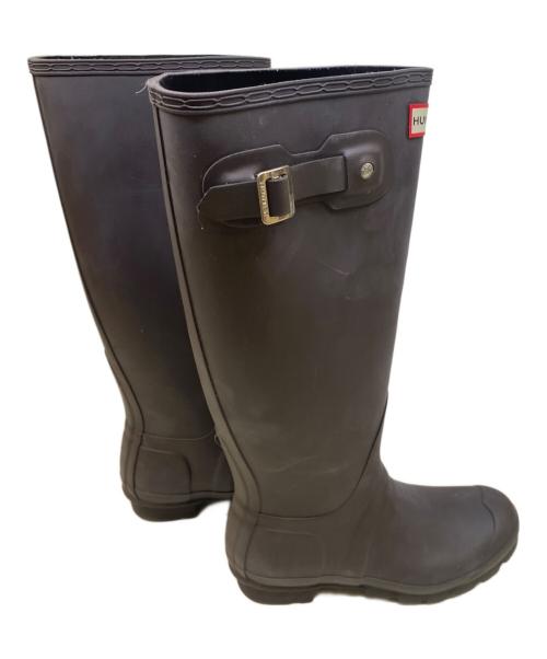 HUNTER（ハンター）HUNTER (ハンター) レインブーツ チャコール サイズ:UK4の古着・服飾アイテム