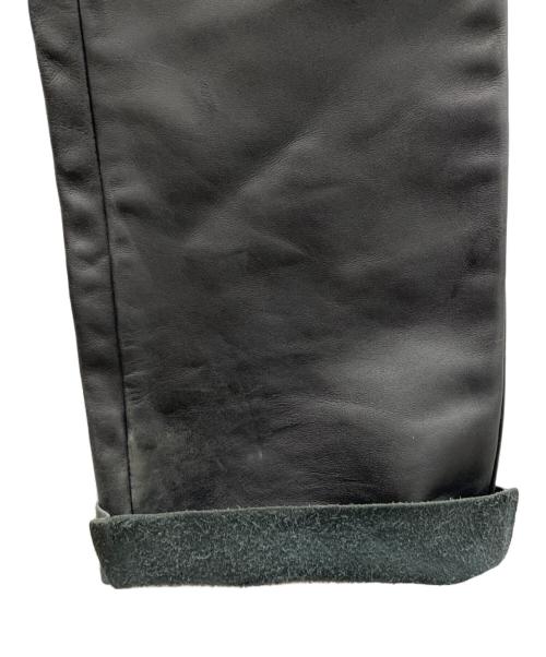 Schott（ショット）Schott (ショット) レザーパンツ ブラック サイズ:SIZE 30の古着・服飾アイテム
