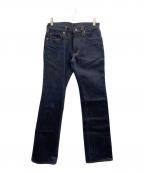 IRON HEARTアイアンハート）の古着「デニムパンツ」｜ネイビー