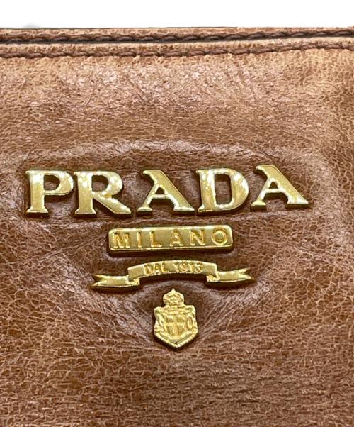 PRADA（プラダ）PRADA (プラダ) 2WAYショルダーバッグ ブラウンの古着・服飾アイテム