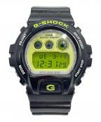 CASIOカシオ）の古着「デジタルウォッチ」｜ブラック イエロー