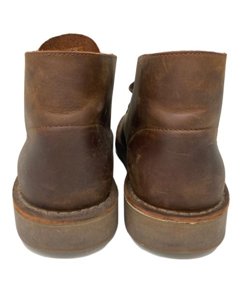 CLARKS ORIGINALS（クラークス オリジナルズ）CLARKS ORIGINALS (クラークス オリジナルズ) オイルレザーチャッカーブーツ ブラウン サイズ:27cmの古着・服飾アイテム