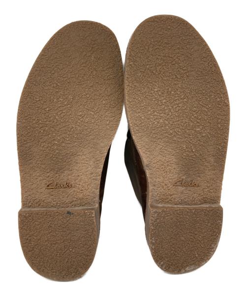 CLARKS ORIGINALS（クラークス オリジナルズ）CLARKS ORIGINALS (クラークス オリジナルズ) オイルレザーチャッカーブーツ ブラウン サイズ:27cmの古着・服飾アイテム