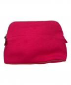 HERMESエルメス）の古着「ボリードポーチ」｜ピンク