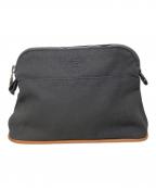 HERMESエルメス）の古着「ボリードポーチ」｜グレー